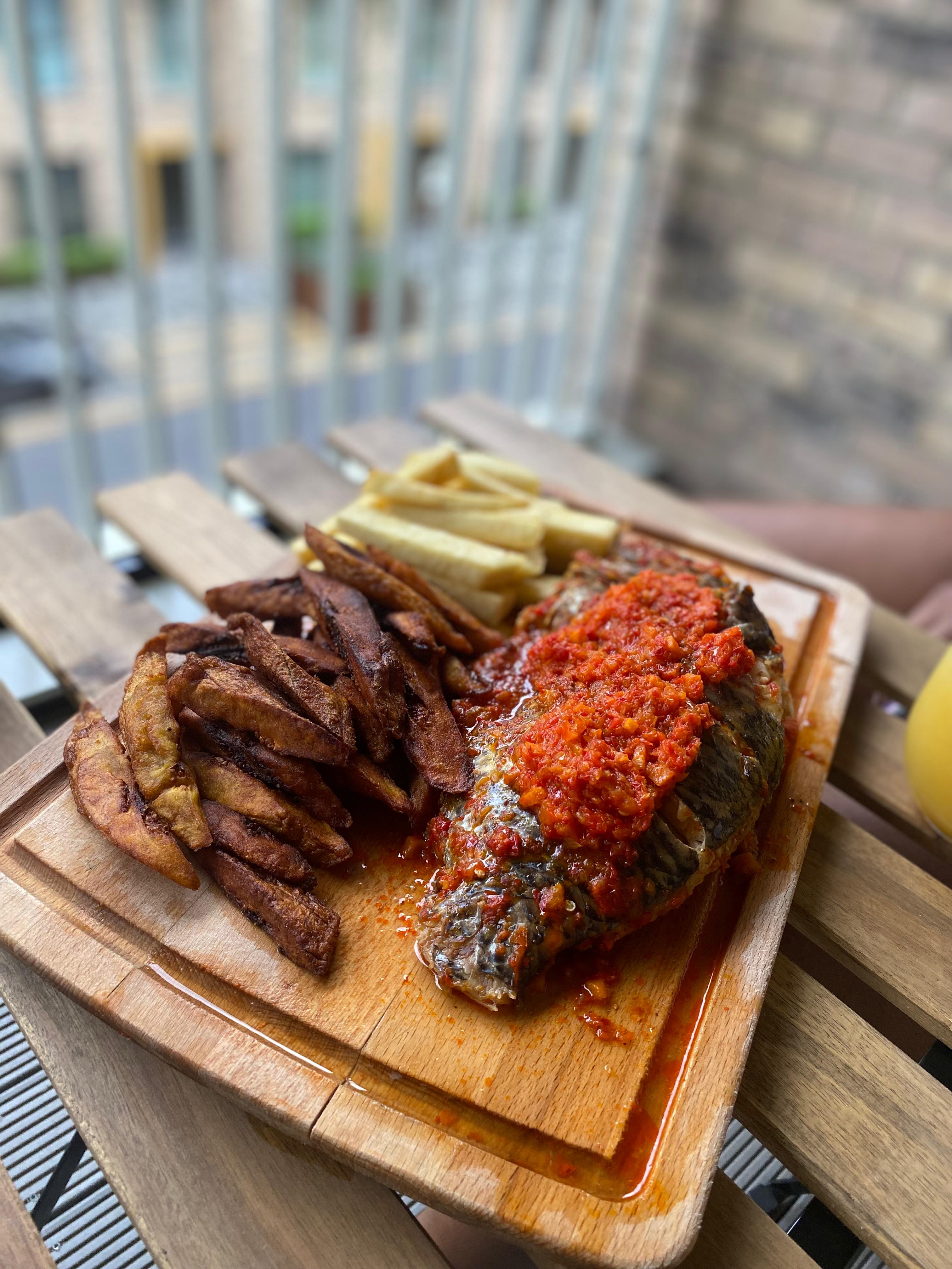Pepper-roasted Tilapia